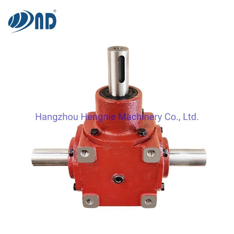 Competitive Price Pto 540rpm Bevel Gear Box for Mulch Tiller Rotavator Agricultural Gearbox