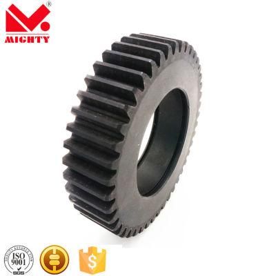 Custom Shaped Gear Sector Spur Gear Black Zinc Plating Metal Gear