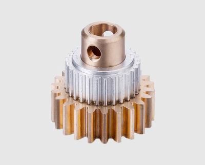 Hefa Shenzhen Port Spur Gear Precise Small Module Brass Straight Gear