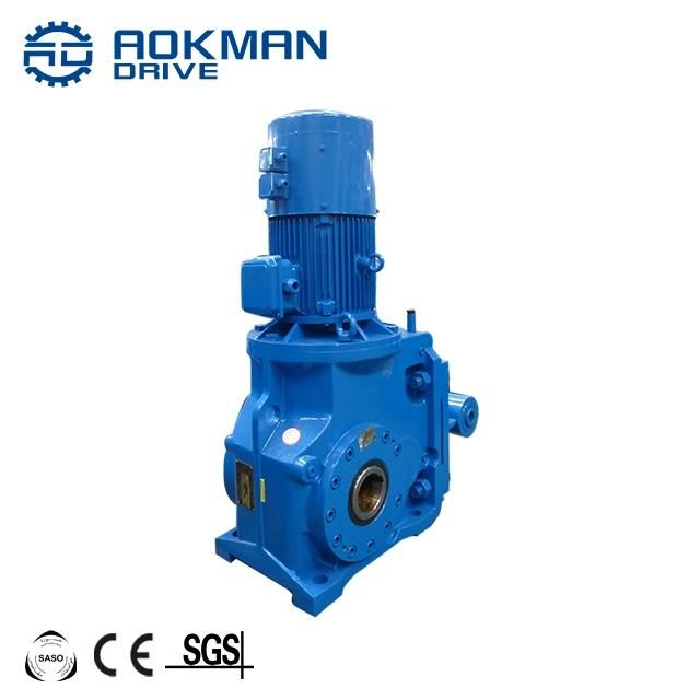 0.18kw-200kw Helical Bevel Gearmotors Gearbox Reduction