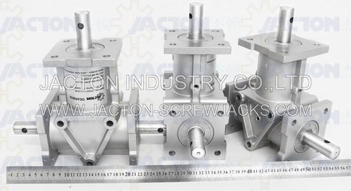 Best 40 HP Right Angle Bevel Gearbox with 2 Keyed Shafts, Spiral Bevel 3-Way Right Angle Gearbox Price