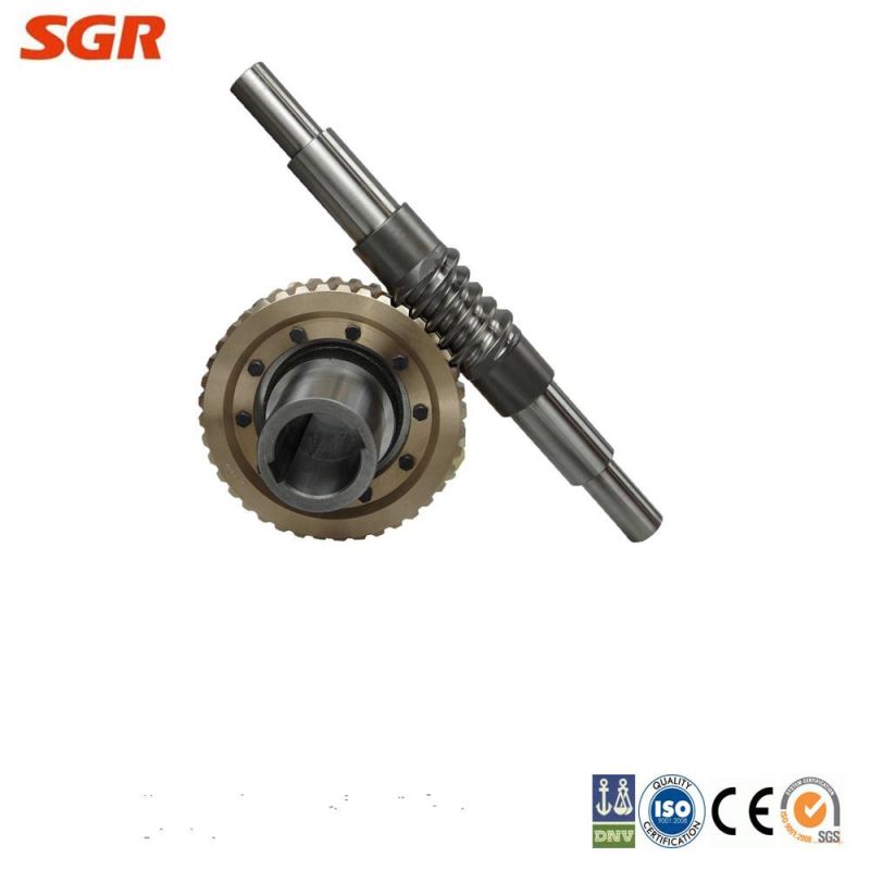 Worm Gear Double Enveloping Worm Gear Worm Gearbox 280mm Center Distance