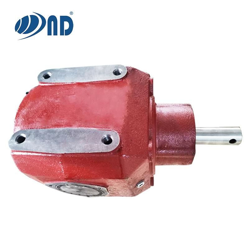 Agricultural L Series Right Angle Transmission Pto Spiral Bevel Steering Small Reducer Gearbox for Farm Machine