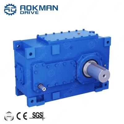 Big Output Torque Helical Gearbox for Textile Equipment Industry