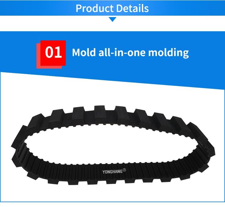Special Custom Rubber Timing Belt for Agricultural Equipment Belt