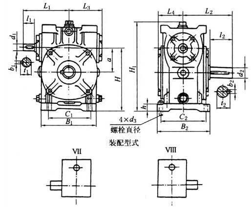 Tpa TPU TPS Plane Second Enveloping Ring Surface Worm Gearbox