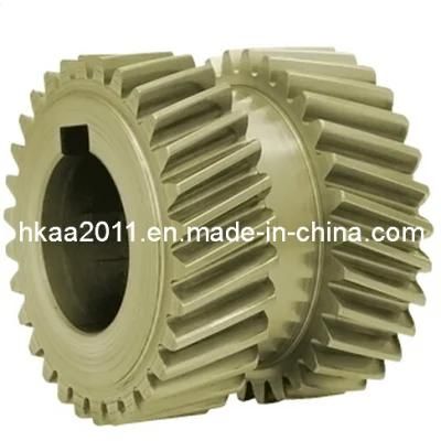 Custom CNC Gear Hobbing Stainless Steel Double Helical Gear