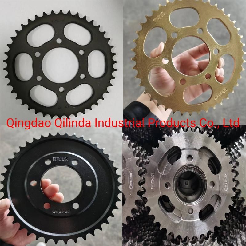 Top Quality, 45# Steel, 7mm with Line, Complete Chain and Sprocket, Bajaj100