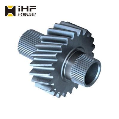 Conditioning Carburization Electroplate Treatment Alloy Steel S45c Precision Helical Gear for Industrial Robot