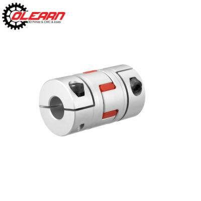 Olearn Aluminium Plum Flexible Shaft Coupling D20 L25 Connector Flexible Coupler for 3D Printer CNC Machine