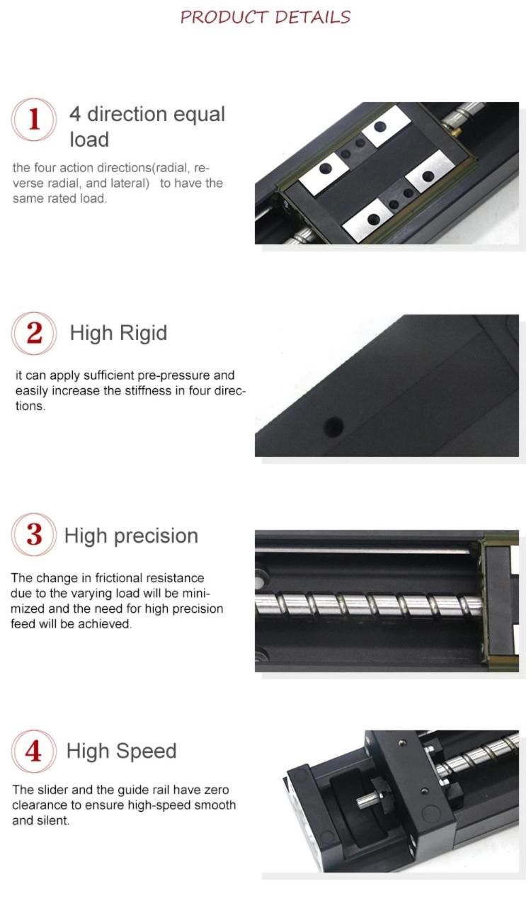 Linear Guide Module Kk60 Single Axis Robot Linear Actuators