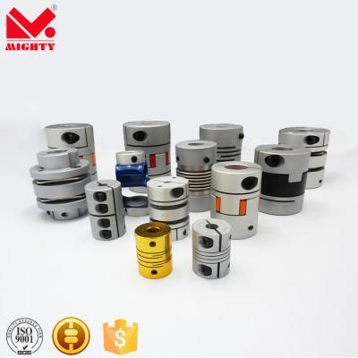 Aluminum Clamp Style Jaw / Spider Flexible Shaft Coupling for Motor