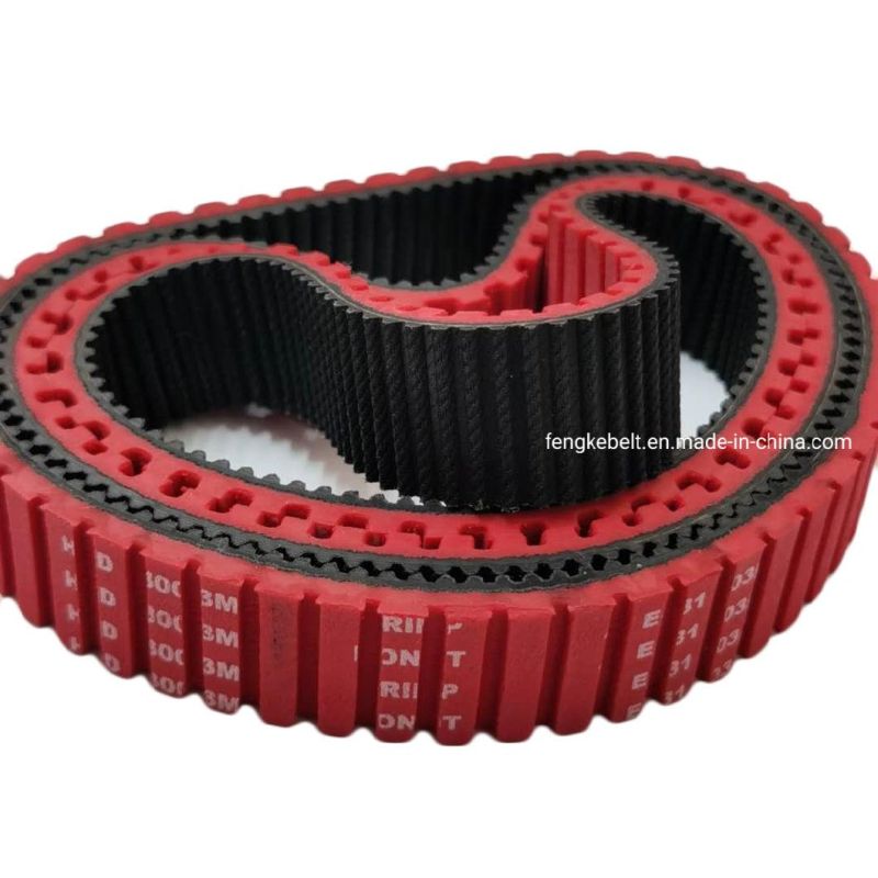 3m-300-20 Special Grooves Red Rubber Packing Machine Belt