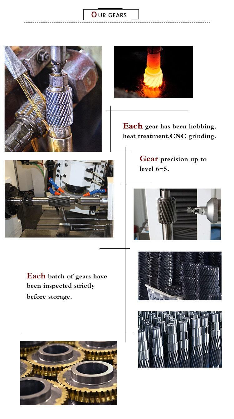 F Series Parallel Shaft Helical Gearbox with Flange Connection