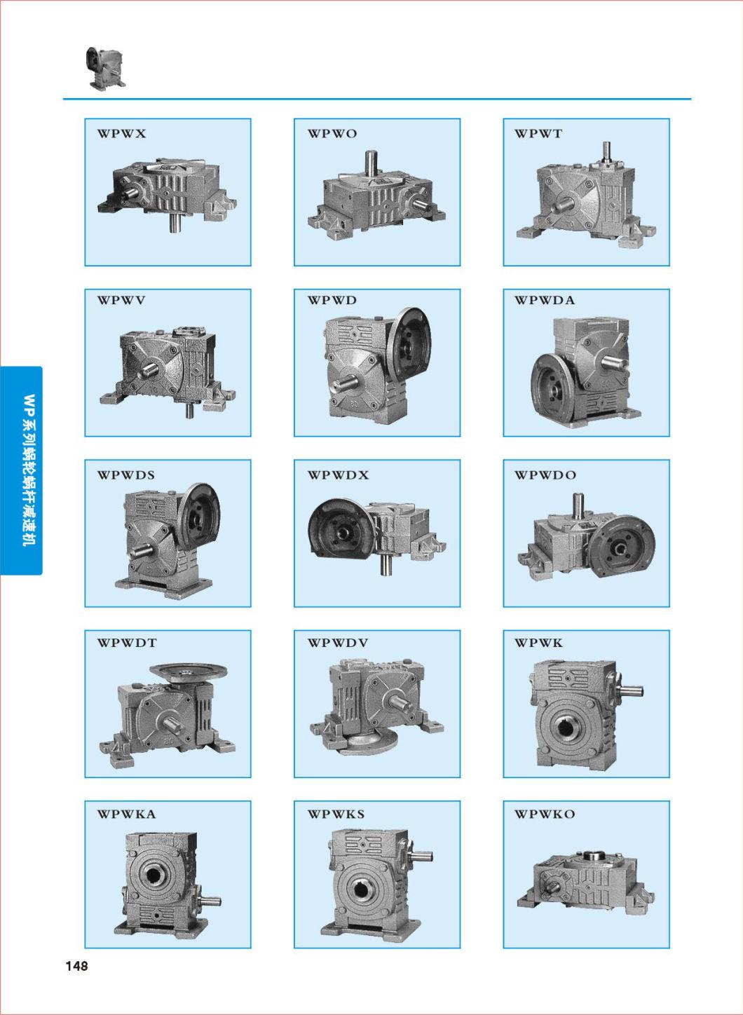 Wpa Cast Iron Worm Gear Reducer