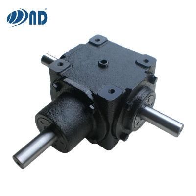 ND Casting Housing Right Angle Spiral Bevel Speeder Increaser for Agricultural Machinery