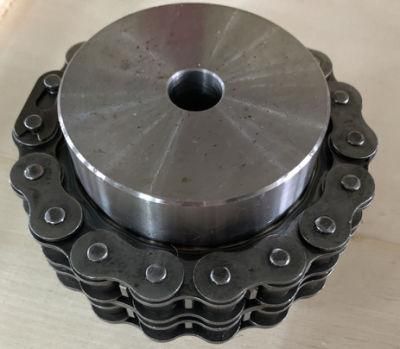 Chain Coupling of 12b-2 Double Chain with Sprocket for Power Transmission