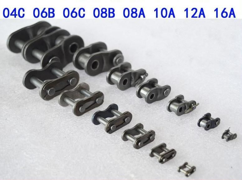 Transmission Belt Parts Conveyor Roller Chain Connecting Link Offset Lock Half Lock