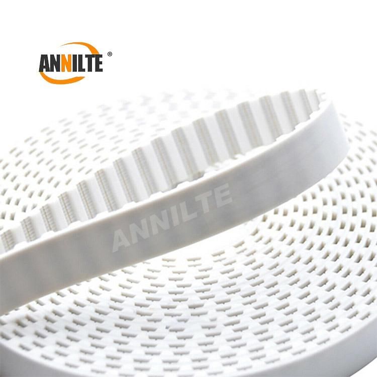 Annilte High Quality White Tooth Endless PU Synchronous Belt PU Timing Belt