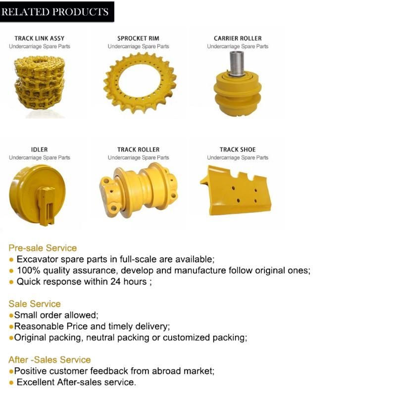 D65 Segment SD Segment Bulldozers Undercarriage Parts