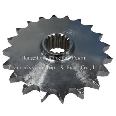 ANSI Standard Sprocket with Hubs and Spline 120c20t