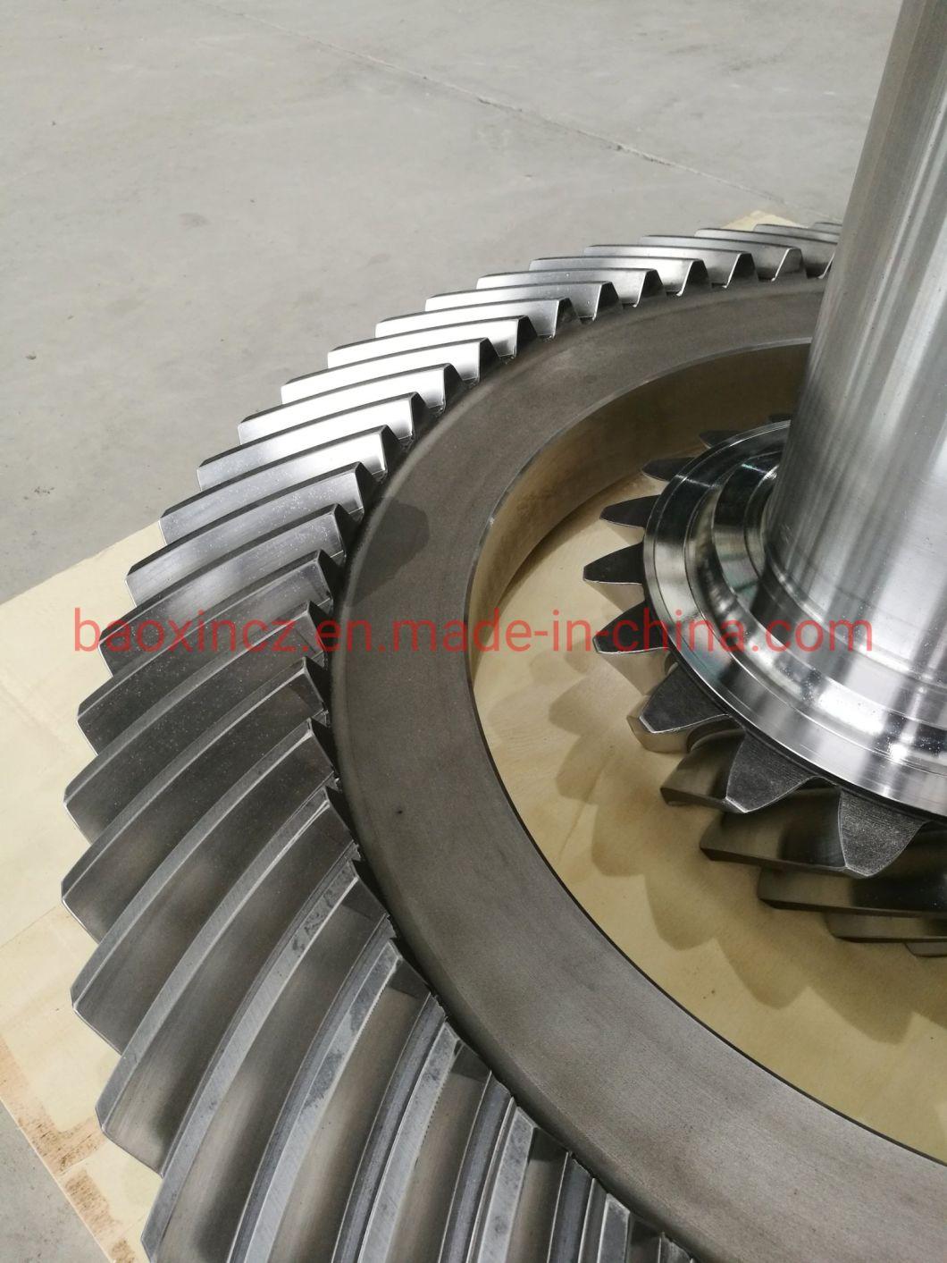 Industrial Professional China Manufacturing Standard Precision CNC Crown Wheel Spur Gear for Reducer/ Drilling Machine/ Pile-Driver Tower and Oil Machinery