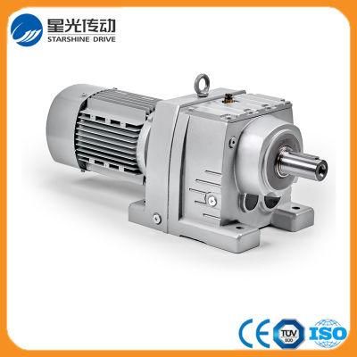 Energy Efficient Inline Helical Geared Motor Reducer R Series