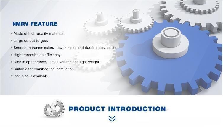 Eed Transmission Worm Gearbox Units E-RV030 Ratio20