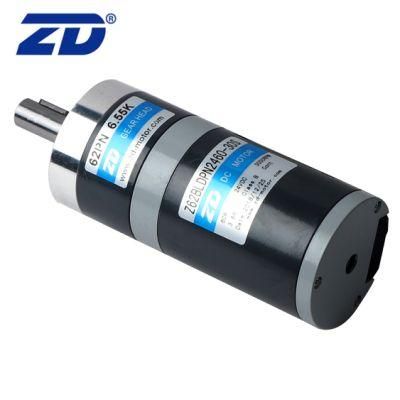 ZD 62mm Speed Changing Brush/Brushless Precision Planetary Transmission Gear Motor