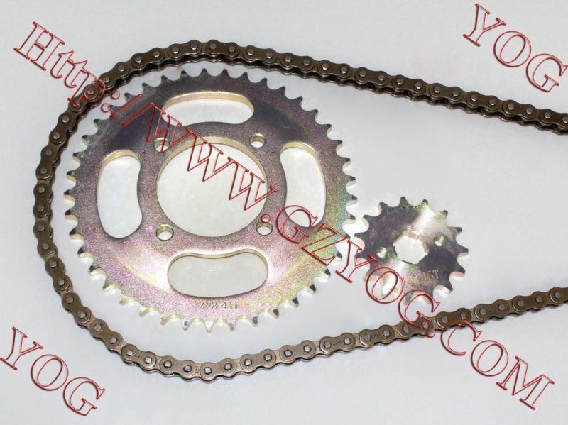 Motorcycle Parts, Motorcycle Sprocket Set for Jialing125 Jh125