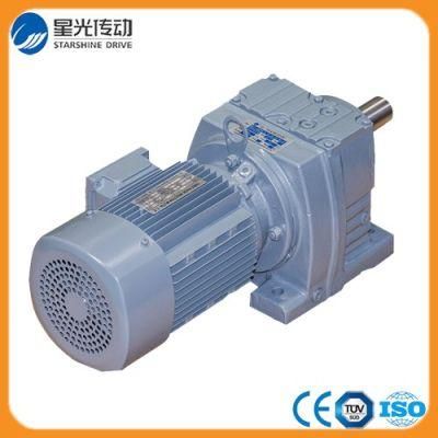 Power Transmission Helical Gear Speed Reducer with Motor