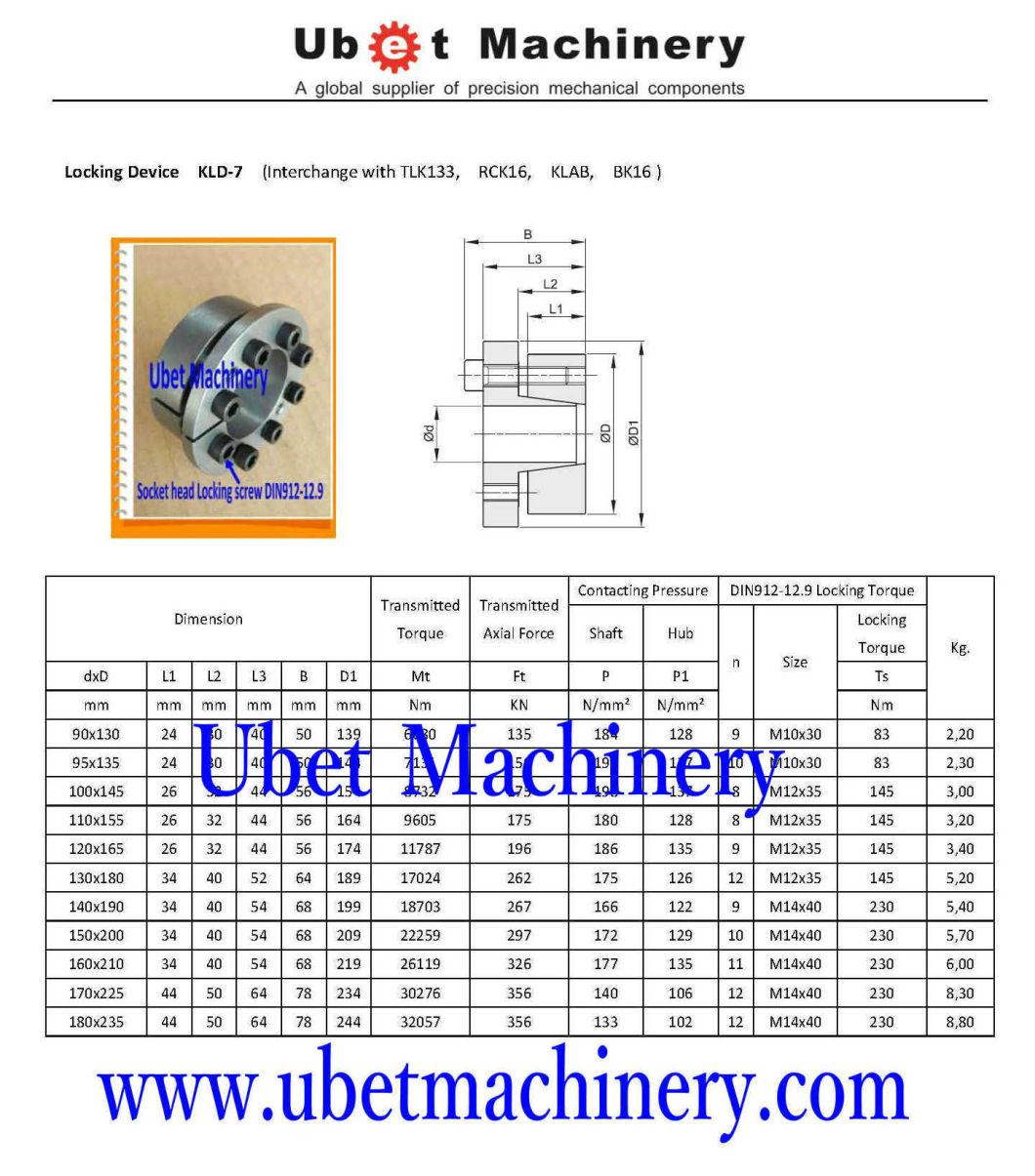 Conex Es D32 Keyless Shaft-Hub Connection 11mm Bore