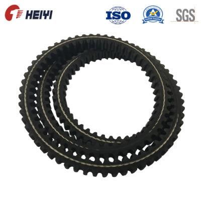 Bb1962 Double Teeth Raw Edge Cogged Rubber V Belts for John Deere7380 7250 Grain Crushing Parts