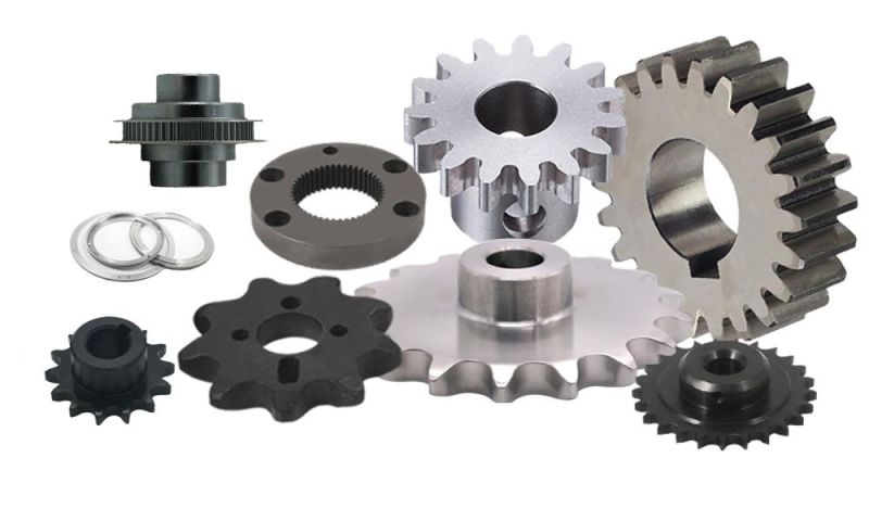 Stainless Steel Gear Alloy Aluminum Hobbing Powder Metallurgy Forging Spur Bevel Gear