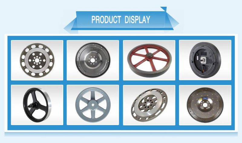 OEM and Customized Cast Iron Belt Pulley for Construction Machinery