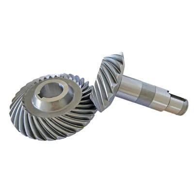 Spiral Bevel Key Spline Gears Pair of Differential Gear