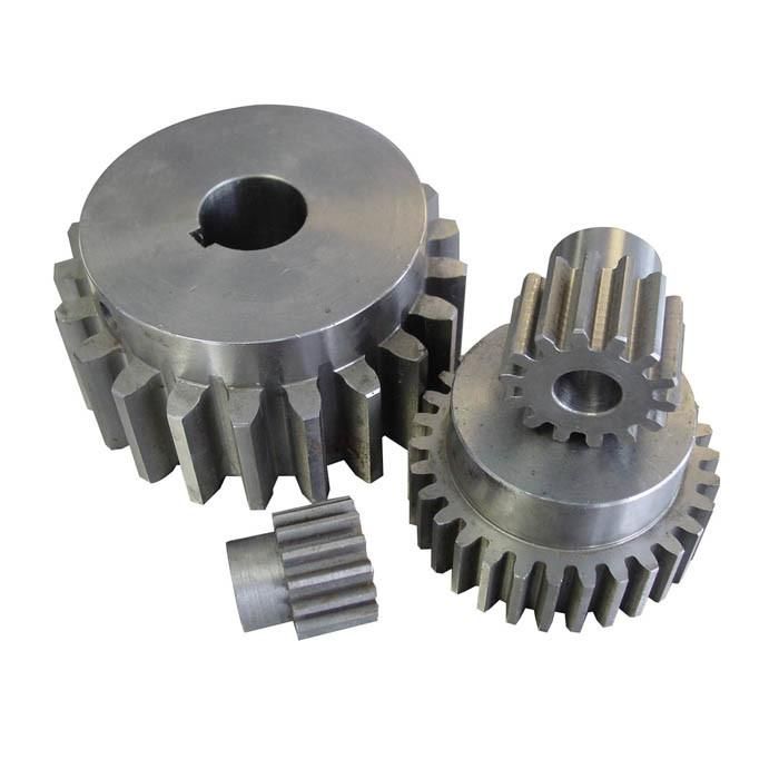 Black Straight Cut 43 Tooth Ring Bevel Gear