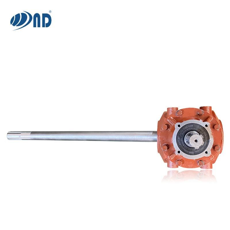 High Quality ND Extension Shaft Gearbox Power Transmission Worm Agricultural Gearbox Suppliers