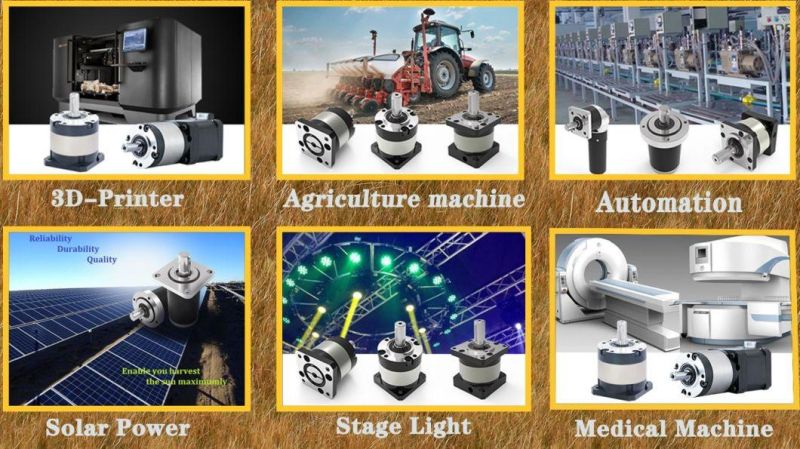 4: 1-100: 1 Different Ratio Planetary Precision Speed Reducer