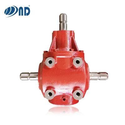 ND Brand Agricultural Gearbox for Agriculture Power Tiller Gear Box Pto