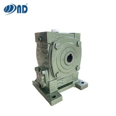 SGS Approved Worm Gearbox with Cast Iron Housing Single Double Speed Gear Box Reducer Reduction for Electric Motor (Wpa Wpx Wpo Wpda)