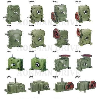 Good Quality Wp Worm Gearbox with Ratio 7.5 to 100