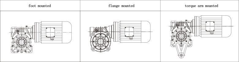 Nmrv Worm Gear Reducer with Input Shaft