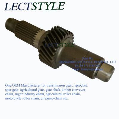 Bean Wheat Grain Agricultural Combine Harvester Gear Shaft