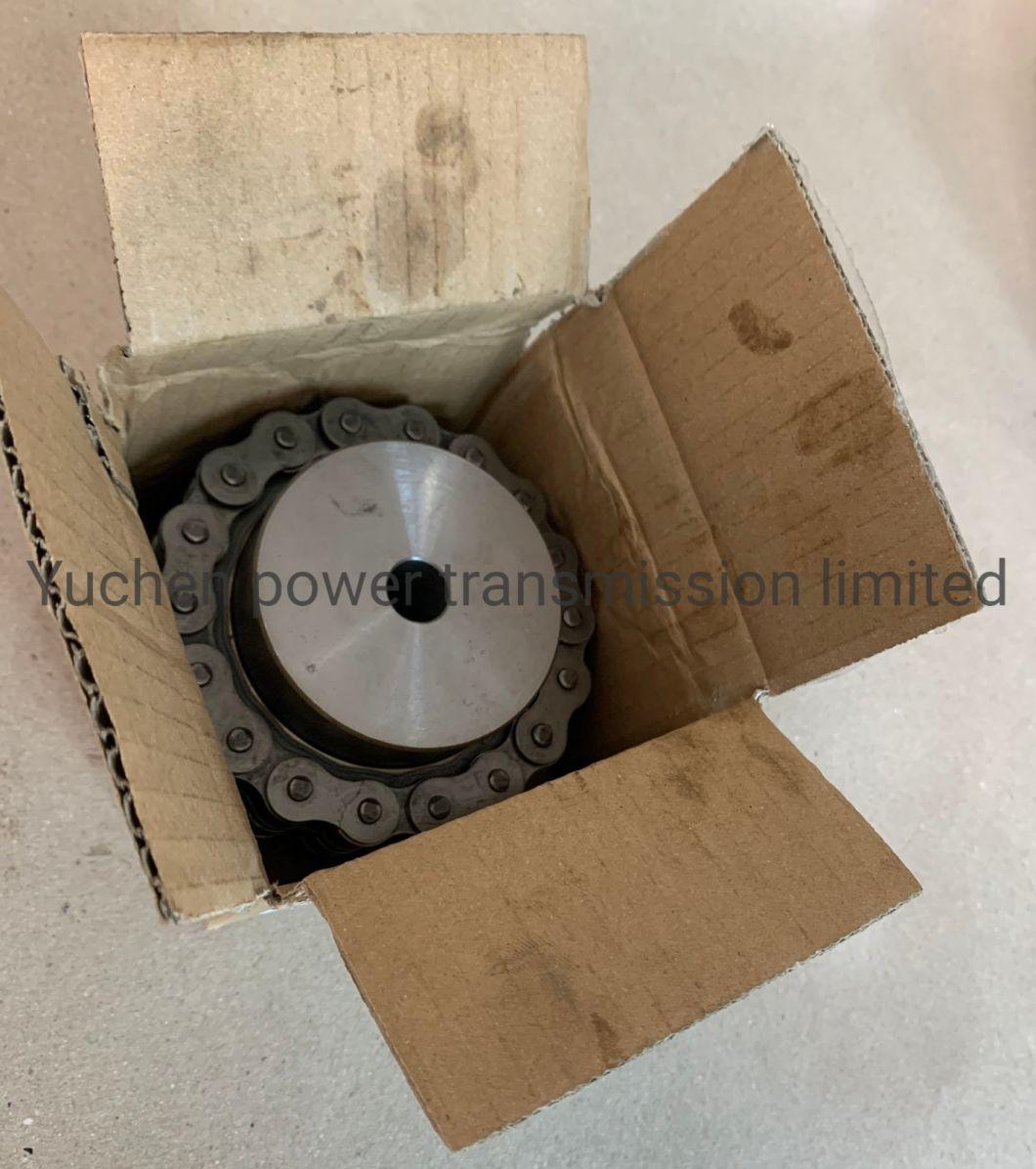 Chain Coupling for Power Transmission System Shaft with Shaft Link