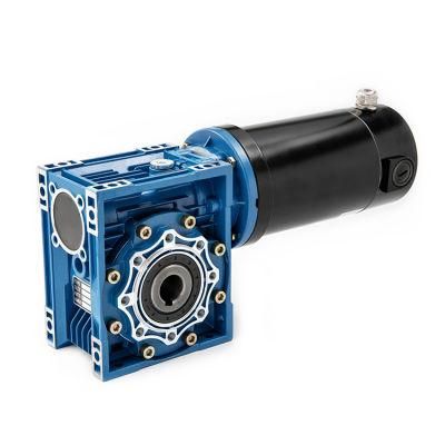 DC Gear Motor High Power Nmrv Worm Geared DC Motor