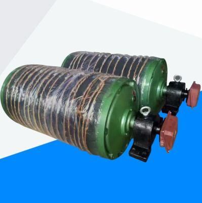 Oil Cooled Motorized Pulley Rubber Coated Drum Tdy Electric Drum Conveyor Drum Mining Equipment Motorized Drum