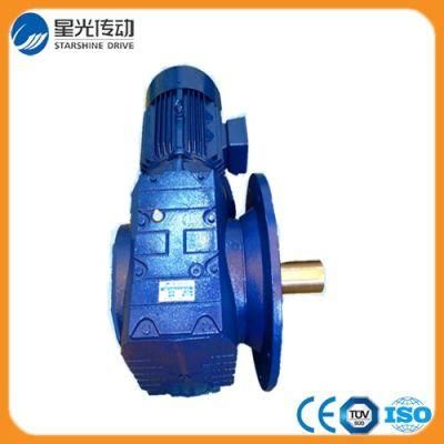 Right Angle Helical Worm Gear Motor Reducer