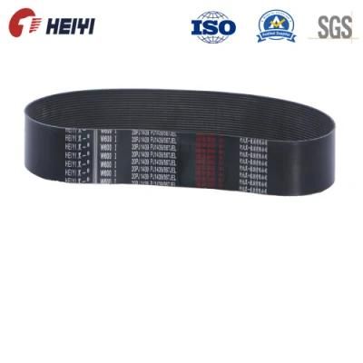 High Efficiency Indutry Drive Belt 5pj467, 6pj, 7pj, 8pj, 9pj Ribbed V Belt Factory OEM Supply