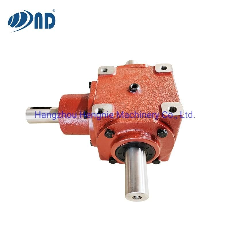 Competitive Price Pto 540rpm Bevel Gear Box for Mulch Tiller Rotavator Agricultural Gearbox